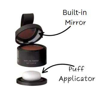 Bunbelievable™ Edge Definer Hairline Powder – Volumizing & Long-Lasting