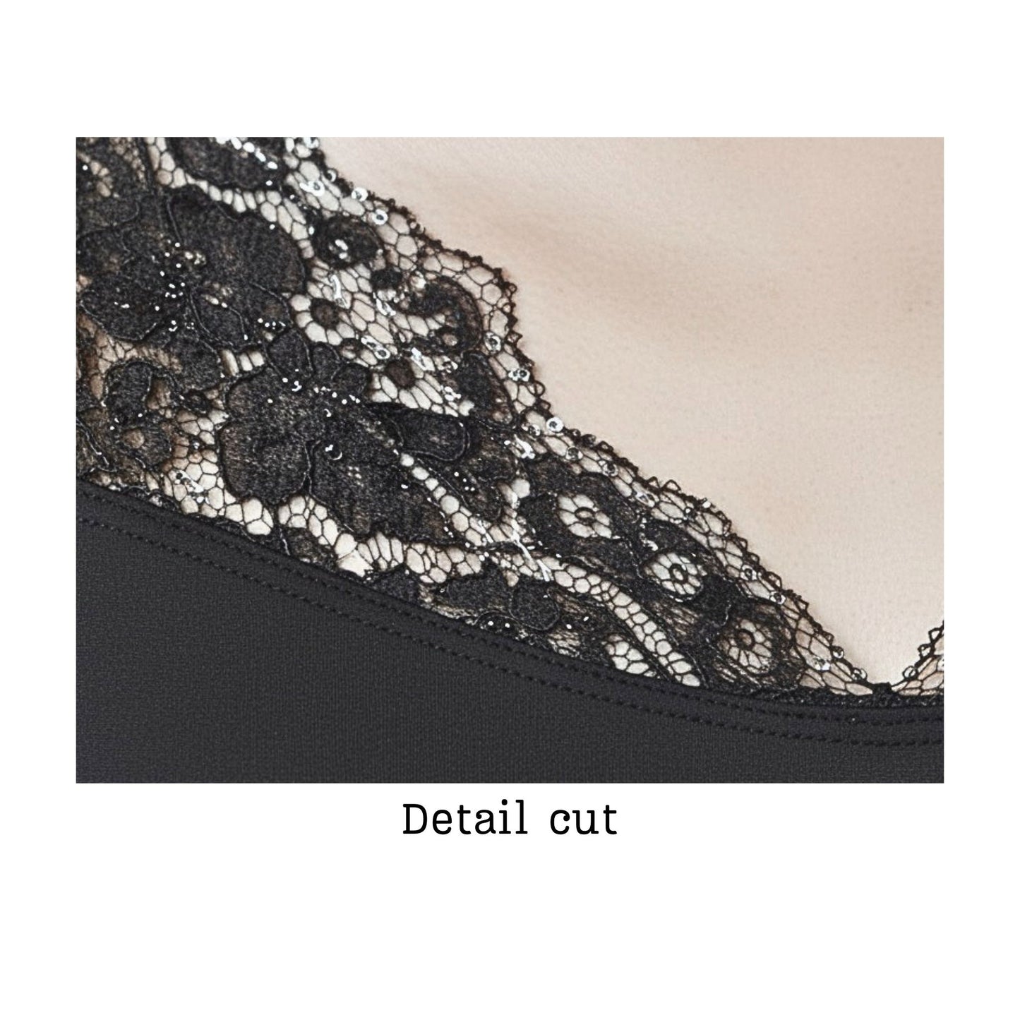 Victoria Ballet Leotard – Elegant Black with Velvet Detail | Premium Dancewear by L’étoile