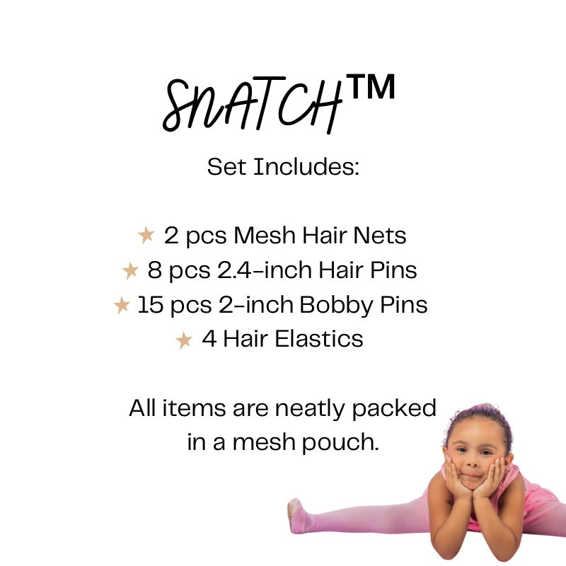 Snatch™ Classic Ballet Bun Kit – Everything for a Perfect Bun