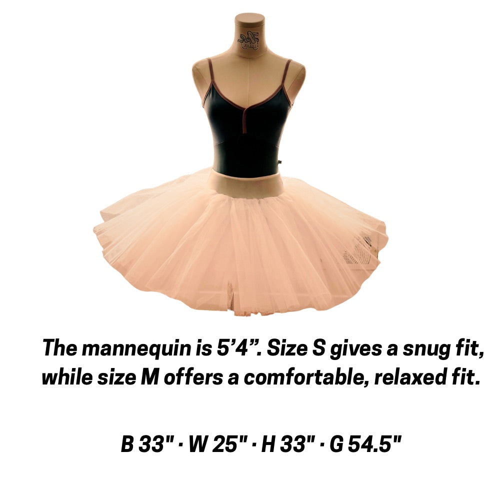 Leah Ballet Leotard – Blue Storm with Vertical Seam| Premium Dancewear by L’étoile