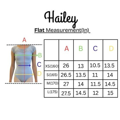 ✨Almost Gone: Limited Stock✨L’étoile Hailey Leotard  I Velvet Duo in Mid Blue & Light Blue