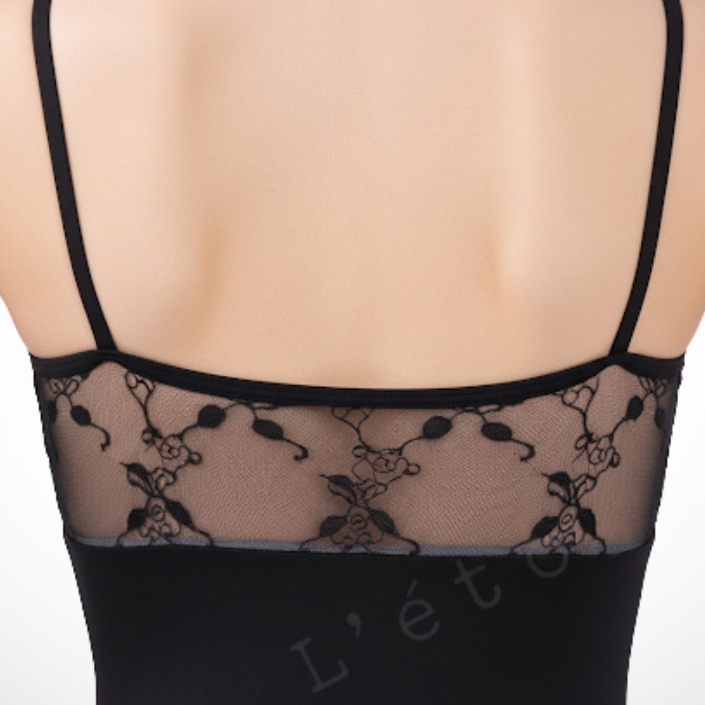 Tori Ballet Leotard – Black Camisole | Premium Dancewear by L’étoile