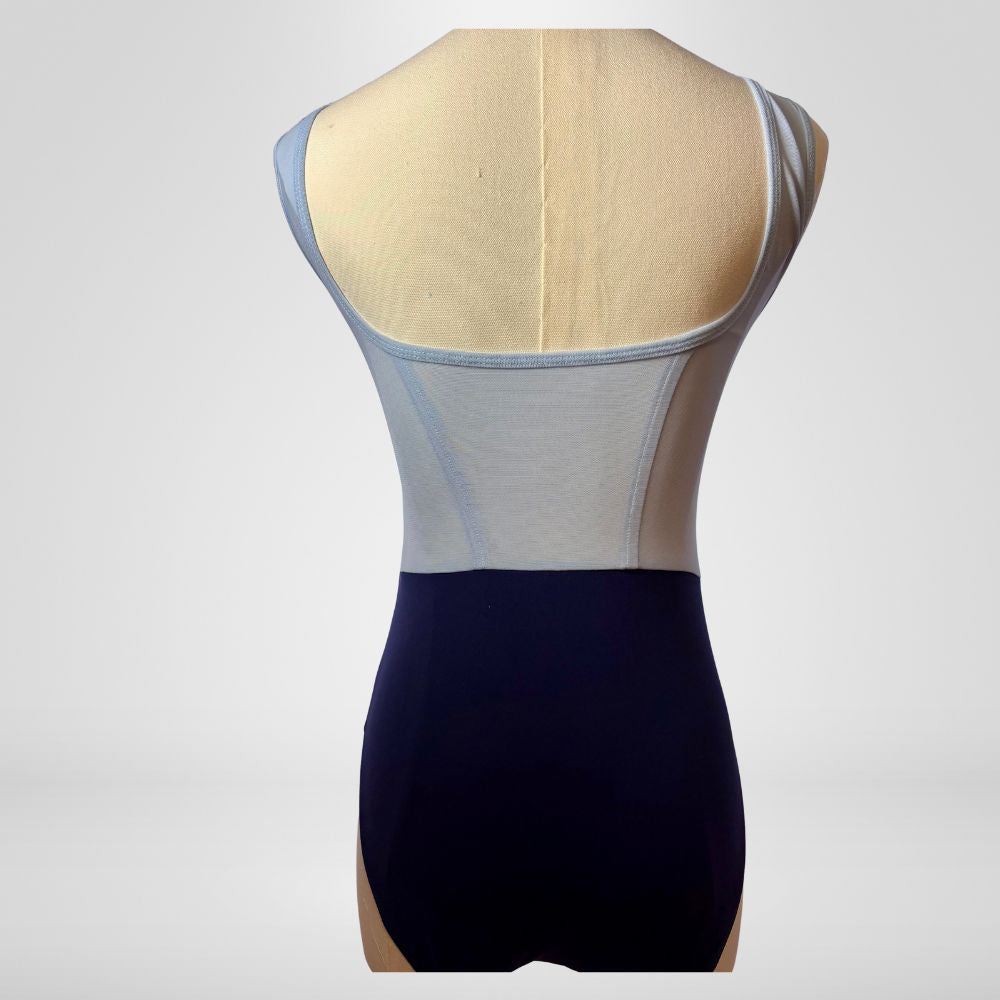 L’étoile Leah Leotard-High-Cut, Square Neck, Sculpting Line Detail