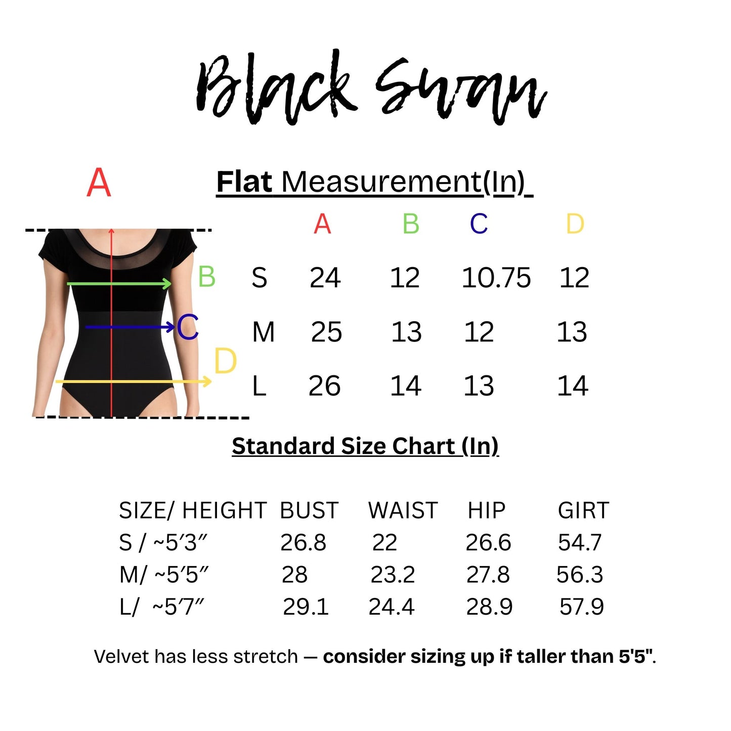 L’étoile Black Swan Leotard